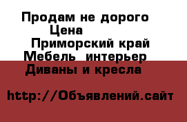 Продам не дорого › Цена ­ 3 500 - Приморский край Мебель, интерьер » Диваны и кресла   